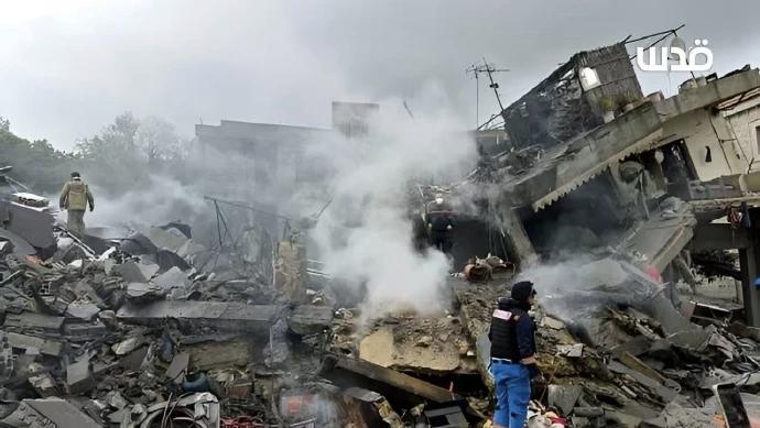 3月28日，据社交网站报道，昨天，以色列军队轰炸黎巴嫩境内南部地区一个村庄，好好