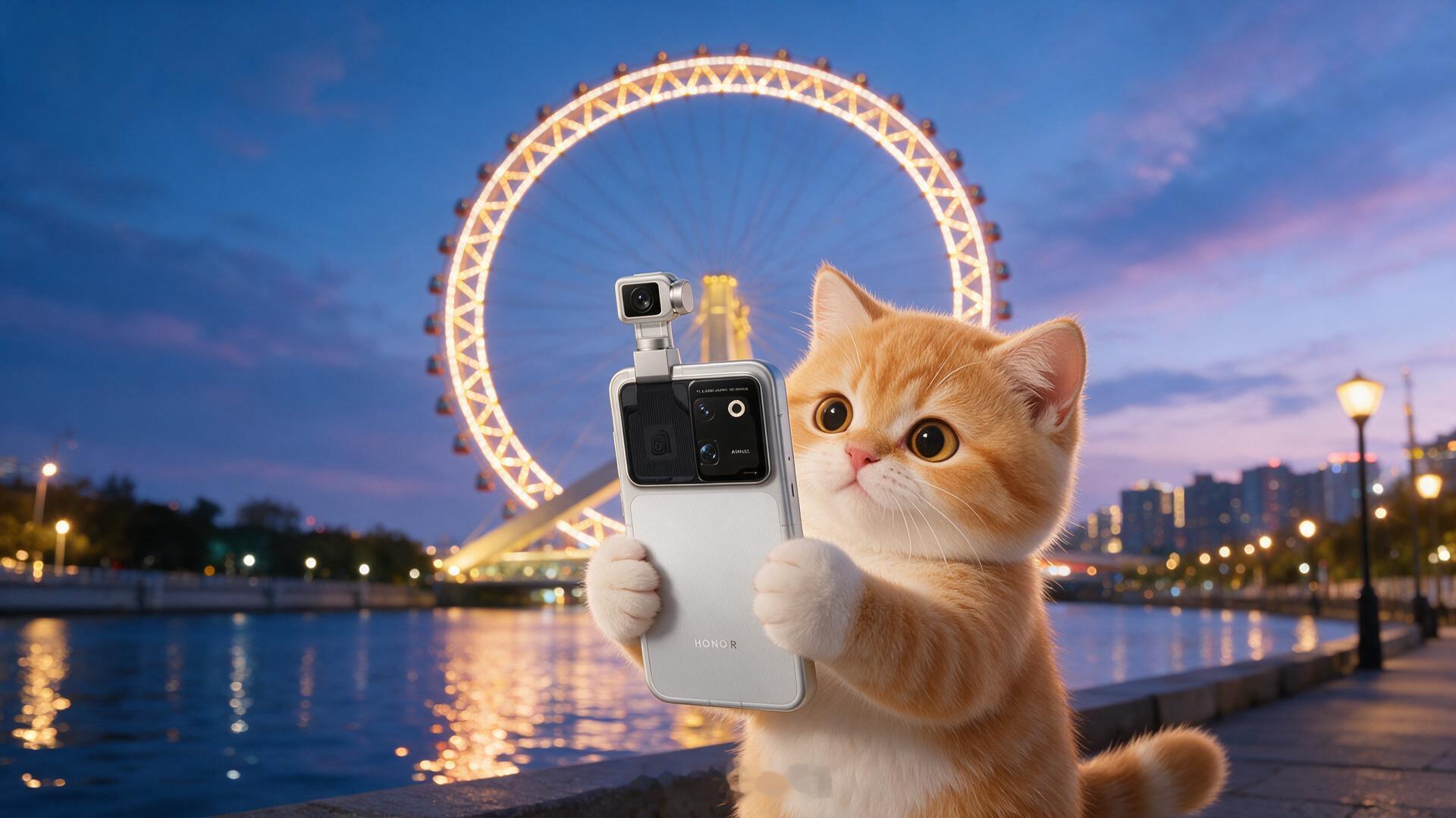 AI小猫勇闯天津卫荣耀robotphone