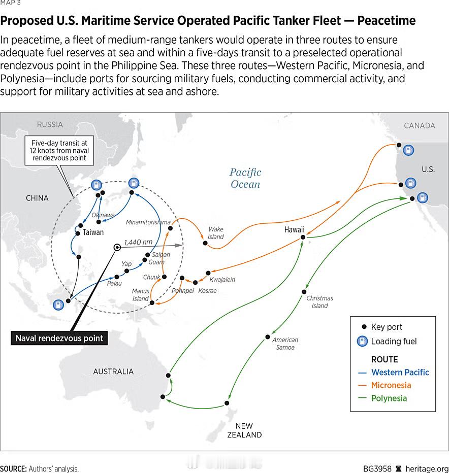烽火问鼎计划  拟议中的美国海事局运营太平洋油轮舰队 —— 和平时期方案（图1）