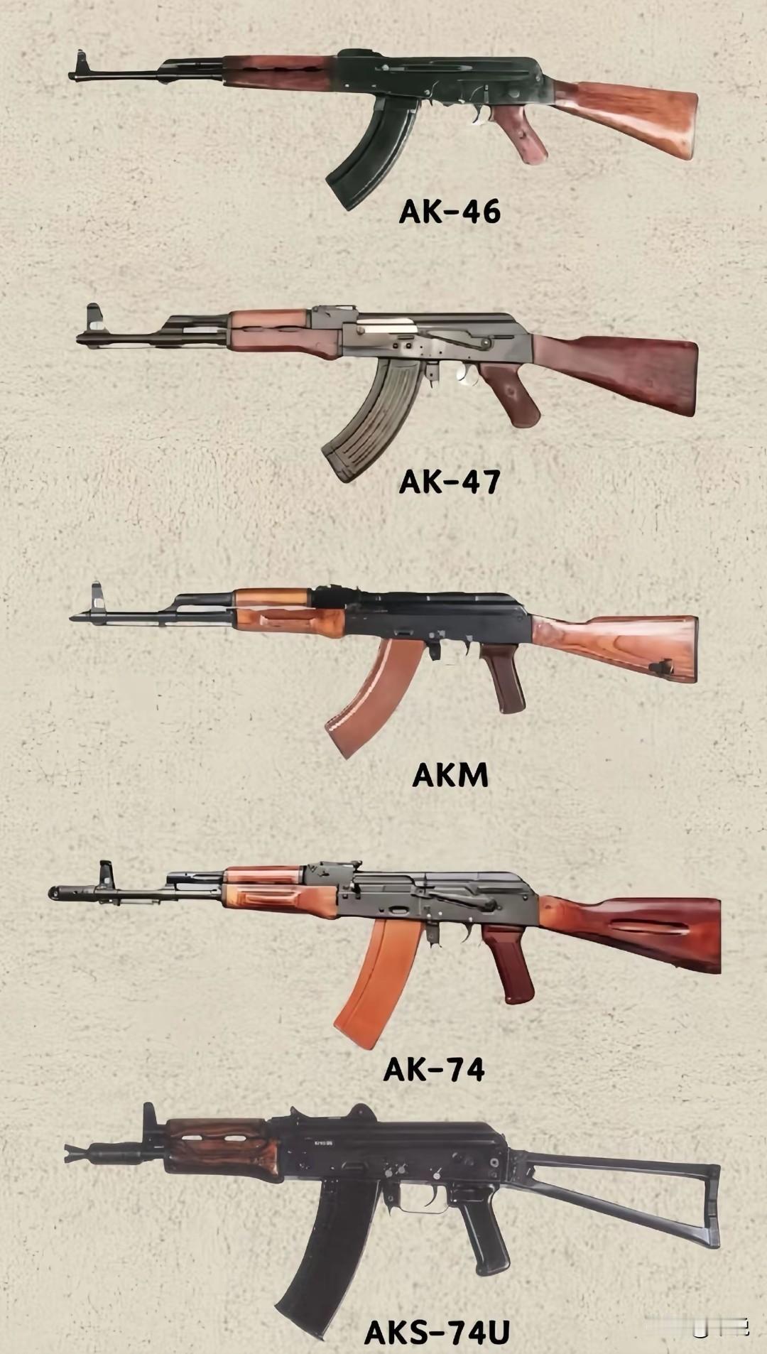 AK家族是全球最具影响力的枪械系列之一。1947年，苏联设计师米哈伊尔·卡拉什尼