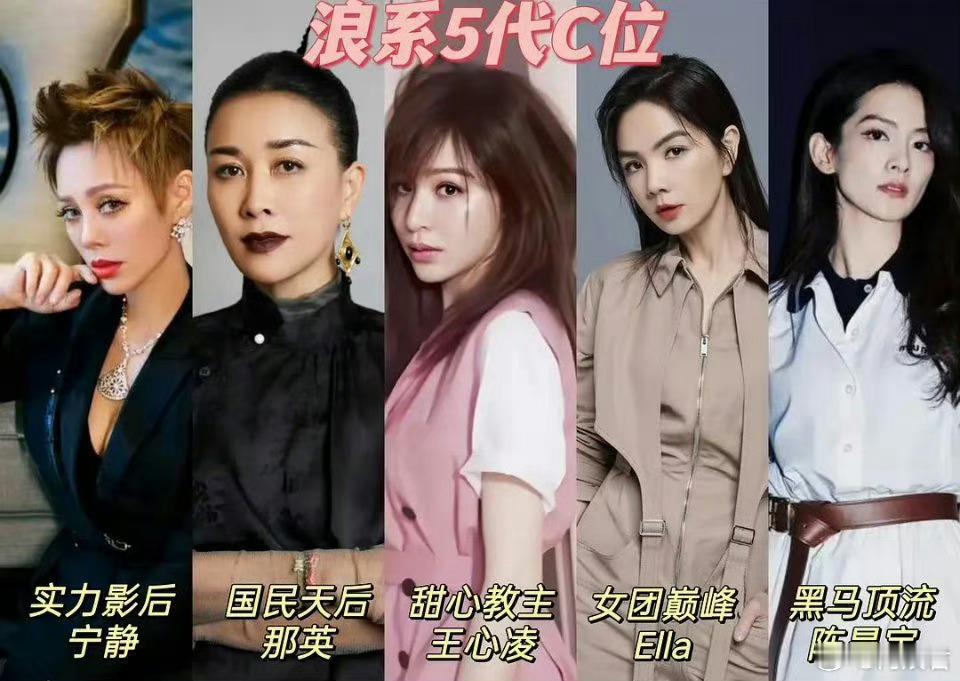 #乘风历届总冠军# 乘风历届总冠军一览，五位冠军各有特色#陈昊宇总冠军# ​​​