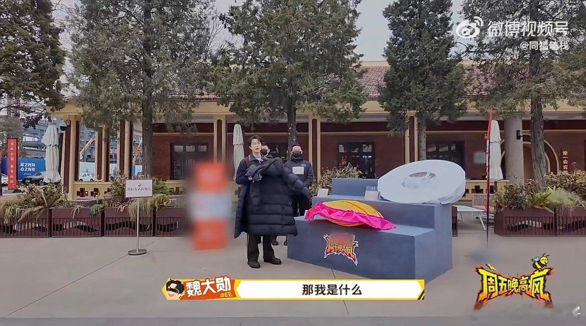 魏大勋在NPC面前一秒娇羞 谁懂啊！魏大勋被两个黑衣人 NPC 直接抬起来，下一