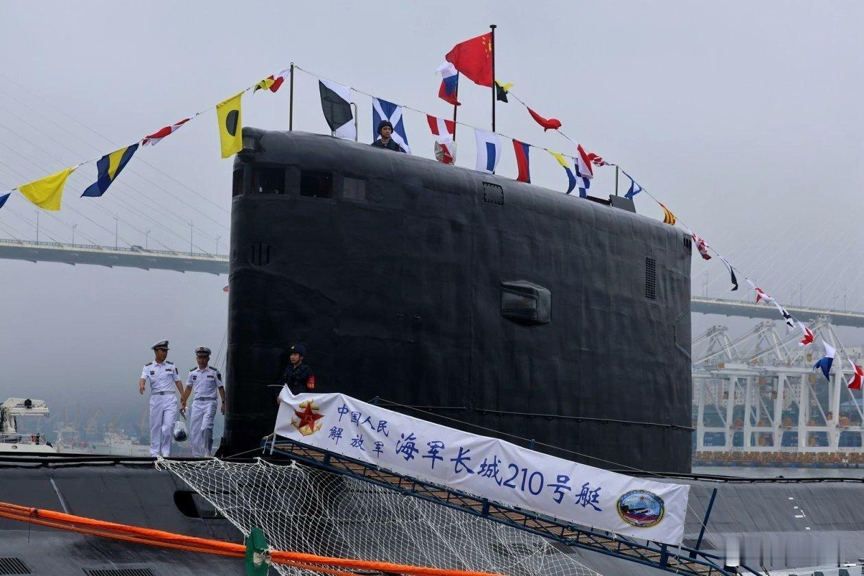 长城210艇，即东海371艇，东海636M末位号：中俄海军联演 ​​​