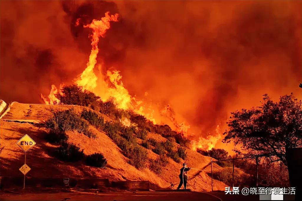 太倒霉了！洛杉矶森林将二次火灾？原来引发山火“魔鬼风”要杀回马枪？

真可谓“风