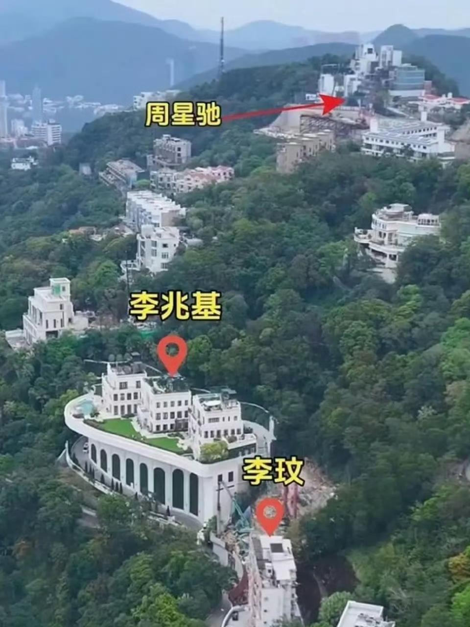 突然理解香港的有钱人为什么往山上跑了。 ​​​