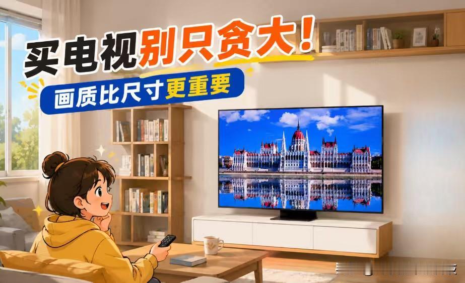 买电视真没必要贪大！亲身实测这款55英寸电视机值得推荐

我家客厅真的不大，沙发