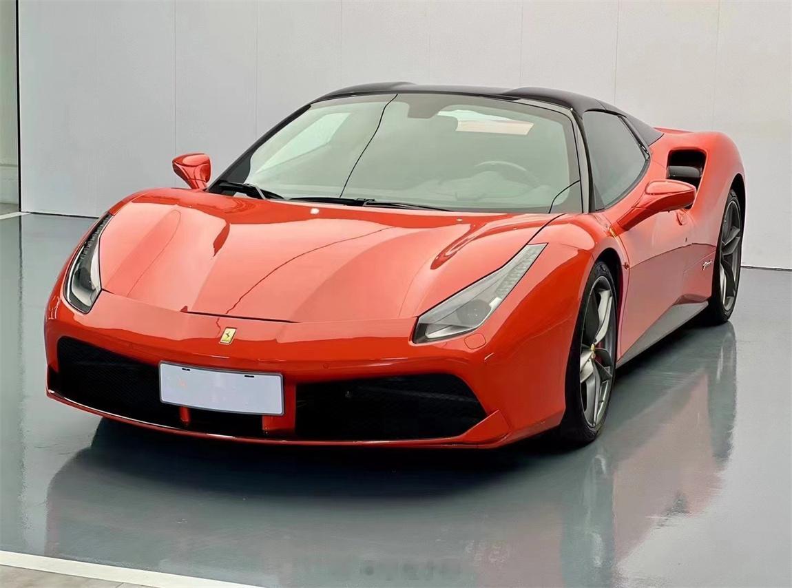 法拉利 488 Spider 红外/黑黄2019年4月上牌，19600公里车主委