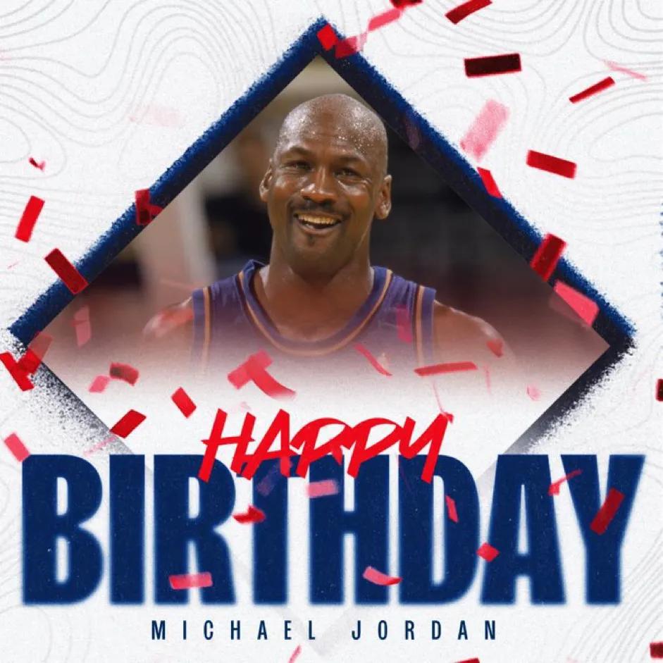 一起祝贺“乔帮主”61岁生日快乐吧！那些经典永远回味无穷！
致敬传奇！
#乔丹破