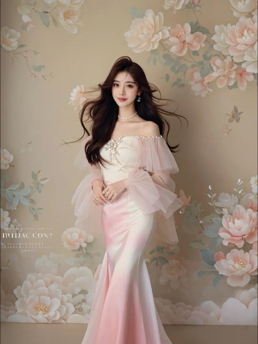 AI柔裙华影 原来ai写真可以这么美 人生总得有一套ai写真吧 谁拍谁...