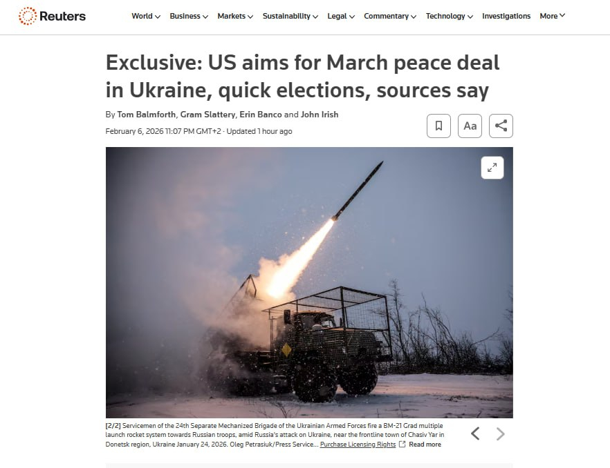 美国和乌克兰的谈判代表讨论了一个雄心勃勃的目标——在3月达成俄罗斯和乌克兰之间的