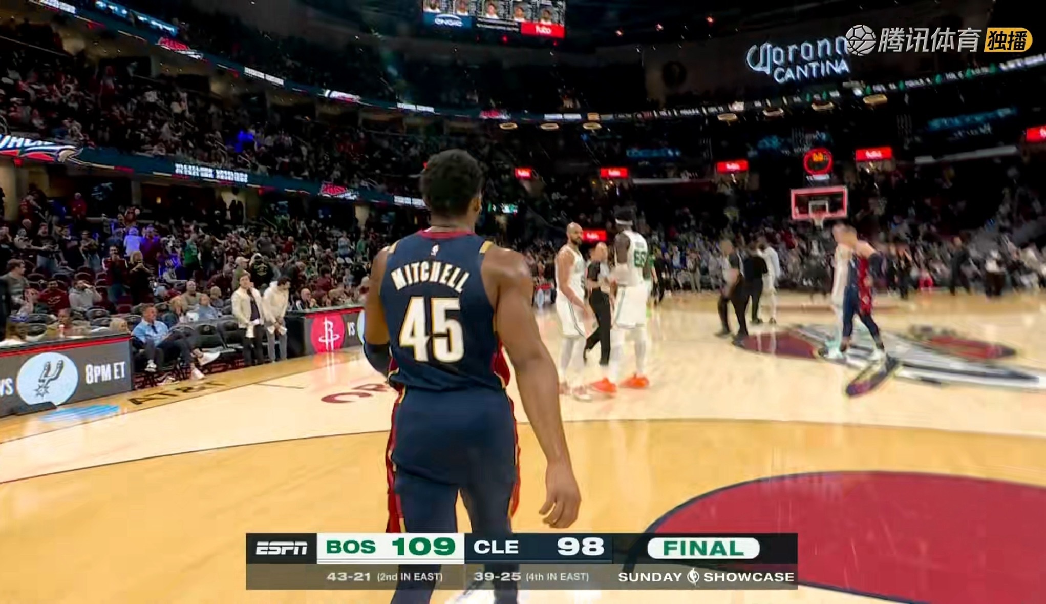 骑士队第二节仅拿10分，这怎么赢凯尔特人。凯尔特人vs骑士