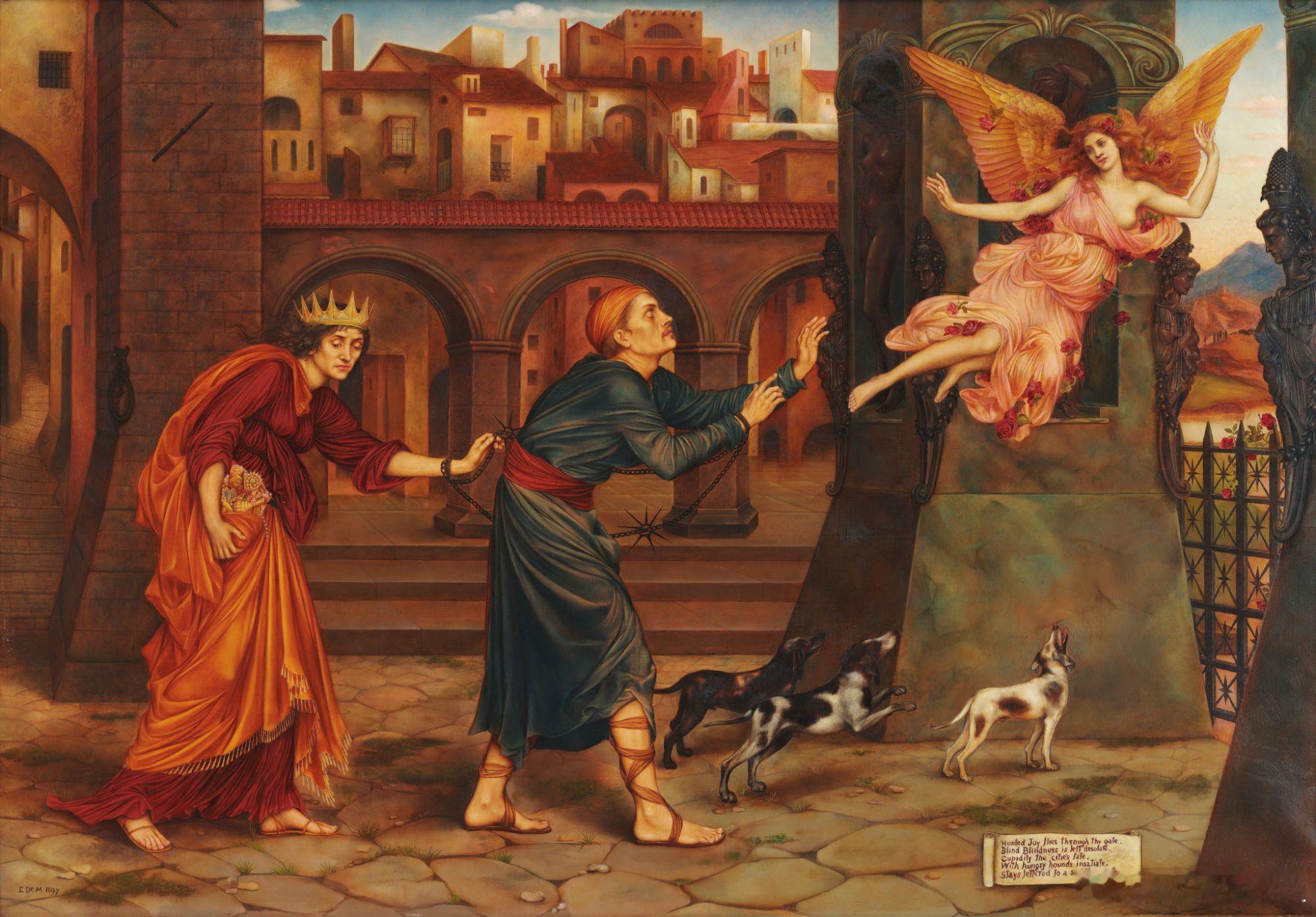 西洋历史文化鱼缸 英国前拉斐尔派女画家伊芙琳·德·摩根（Evelyn De Mo