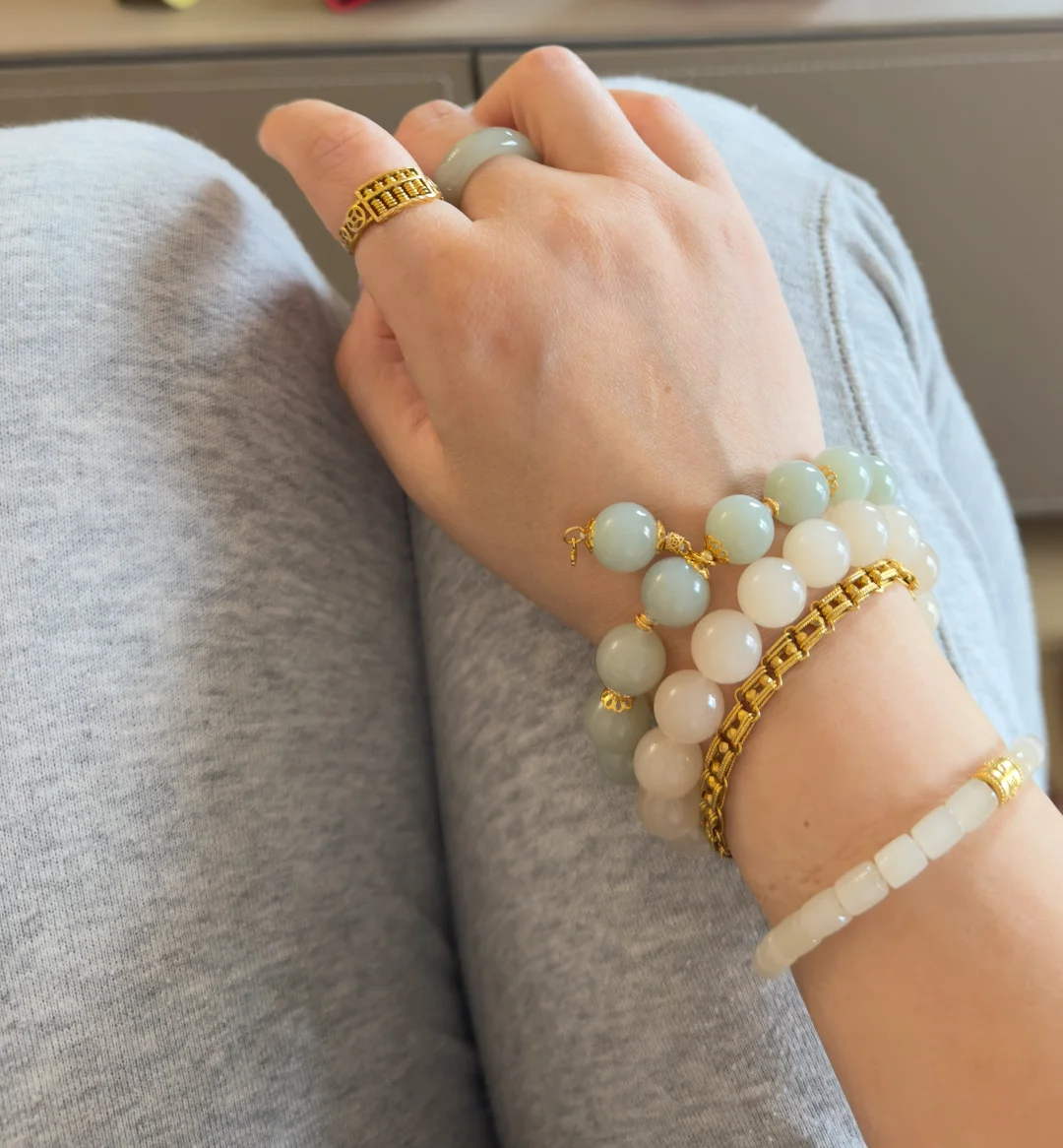 故事里的买家秀且末蓝春夏一抹清凉