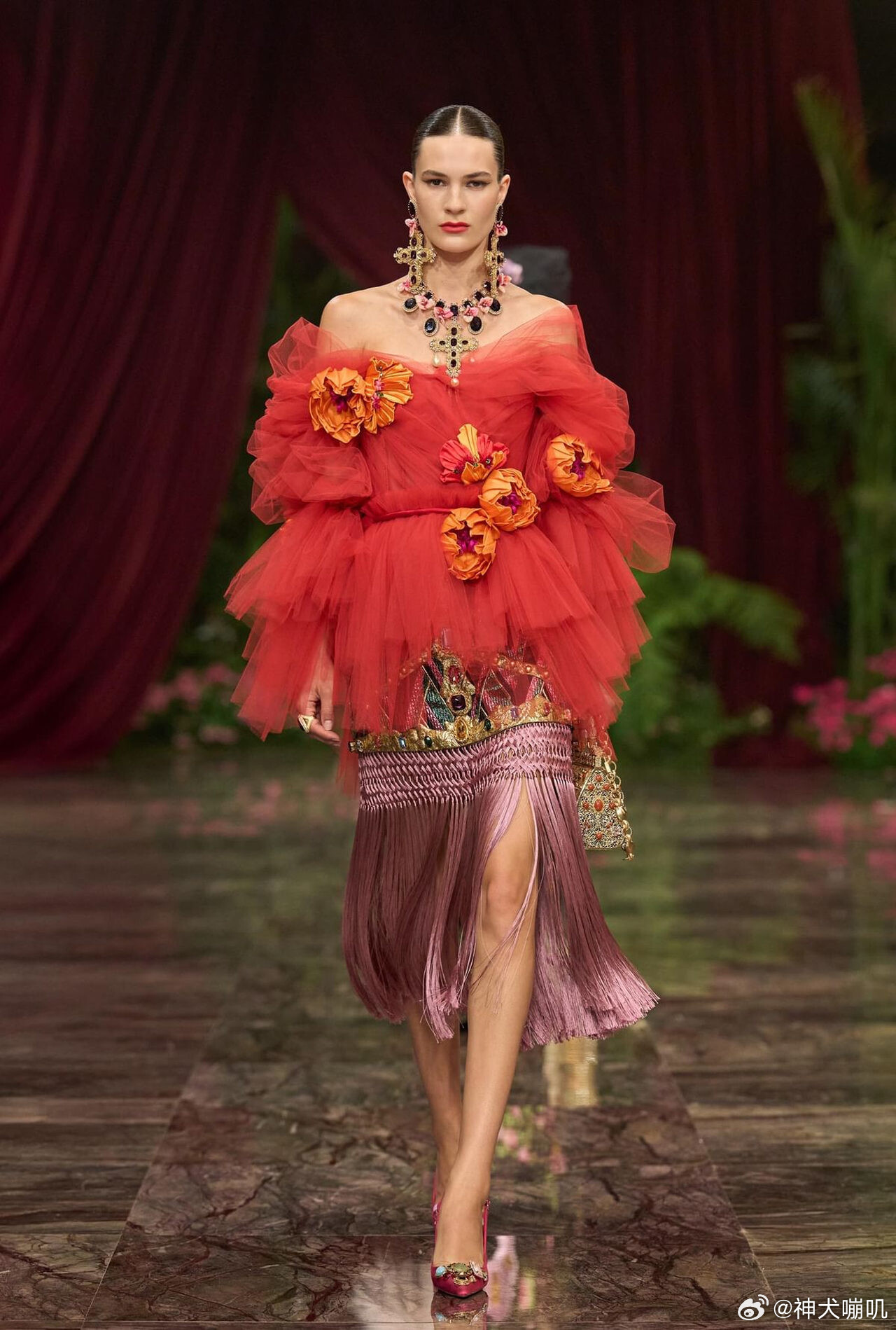 dolce&gabbanaAlta Moda 2026 鲜花 5 