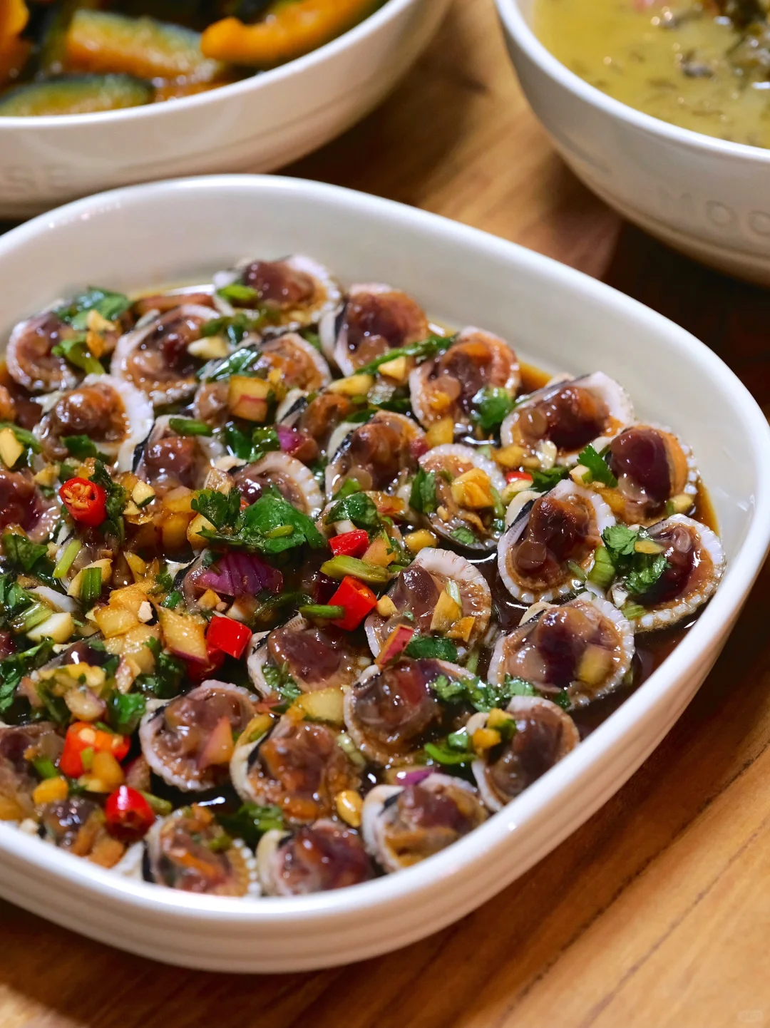 年夜饭菜单｜凉菜｜生腌血蚶