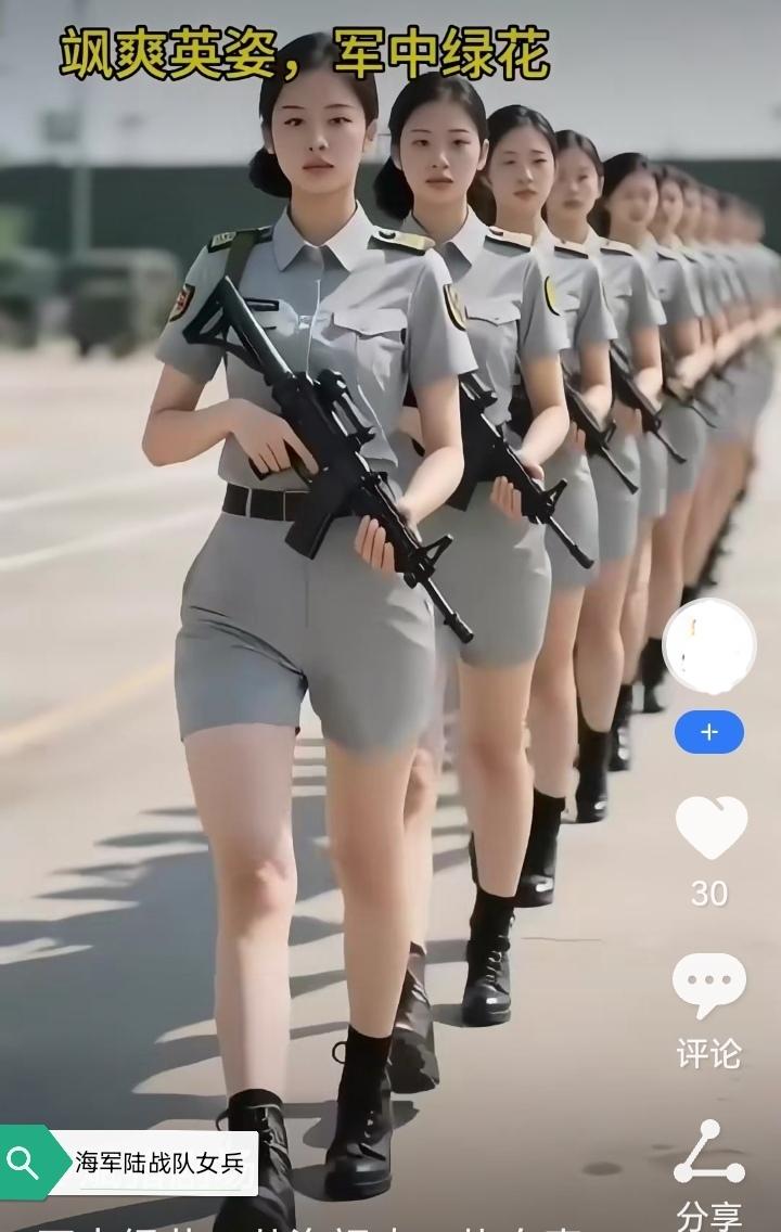 提高警惕，各就各位，巾帼不让须眉。英姿飒爽的女子特战队，已经做好了战斗准备…
特