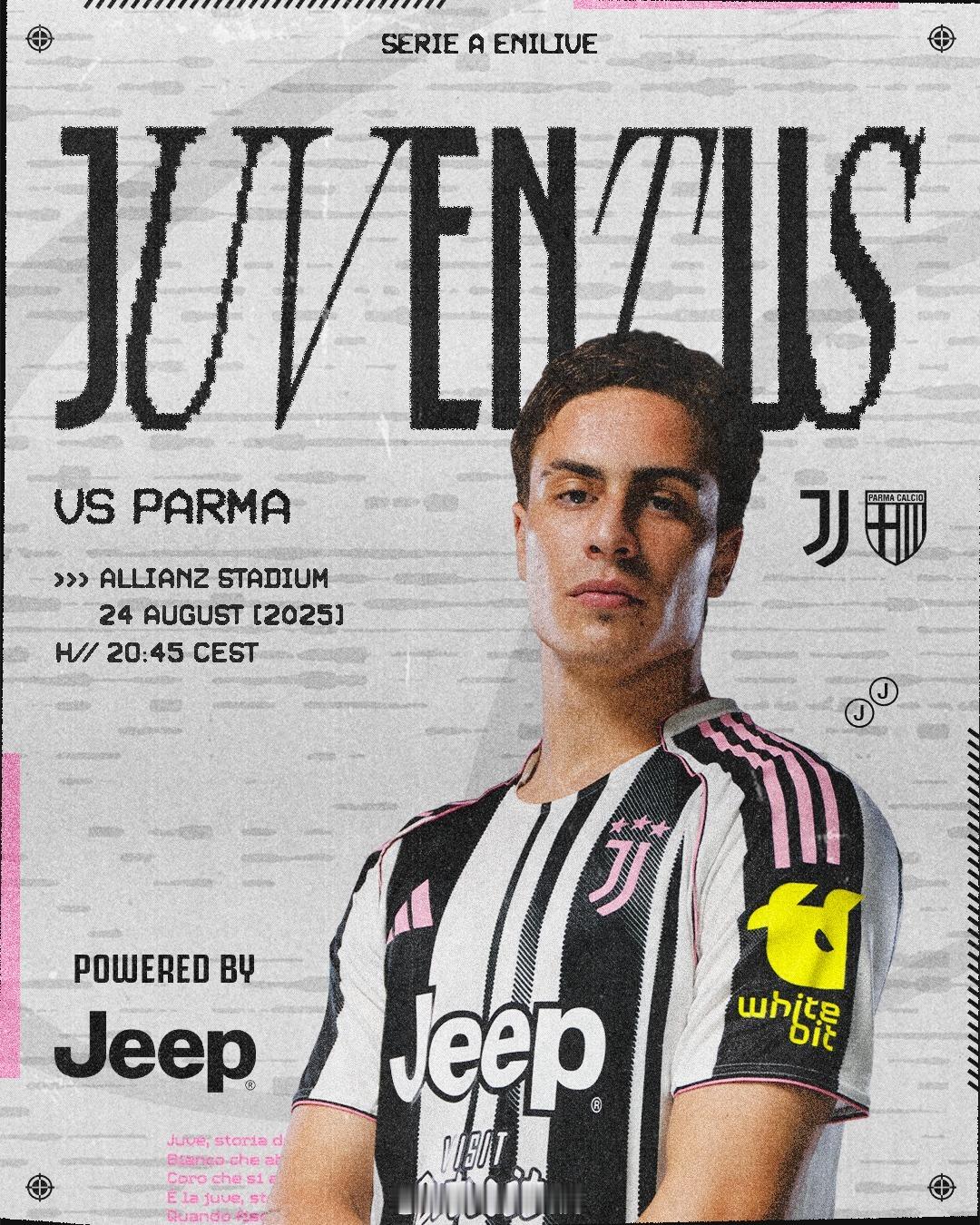 尤文图斯vs帕尔马 26:30，搭档解说25-26赛季意甲联赛第1轮：尤文图斯v