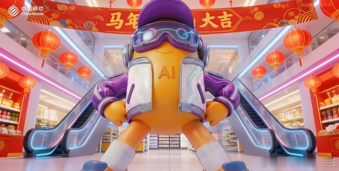 豆过年了别忙了 【中国移动《AI豆豆》｜最好的年味，是允许一切发生】年夜饭饺子刚