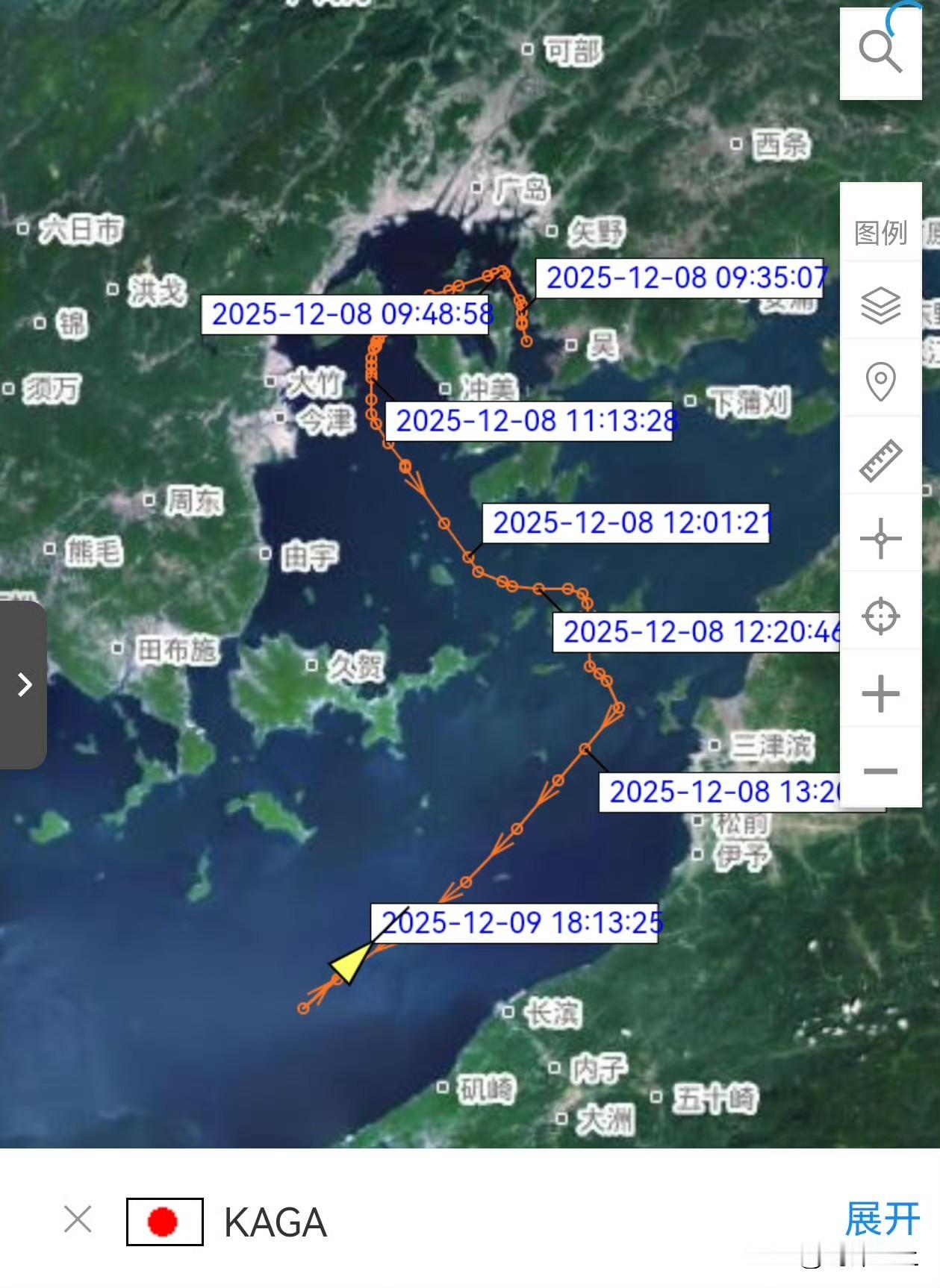 没意思，日本加贺号又跑回去了，连个像样的舰载机都没有，过去和辽宁舰对线，只有被侮
