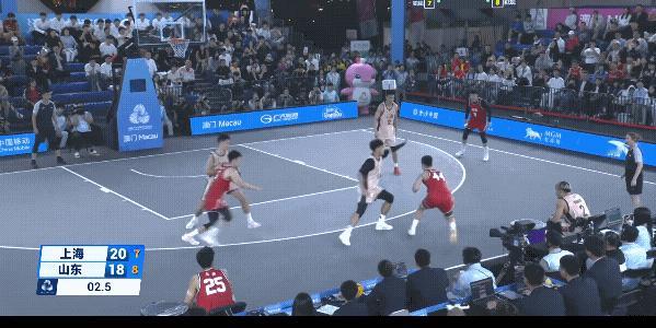 陈培东投丢绝平球，山东三人男篮最终无缘全运金牌，还是恭喜上海三人篮球队获得本届全