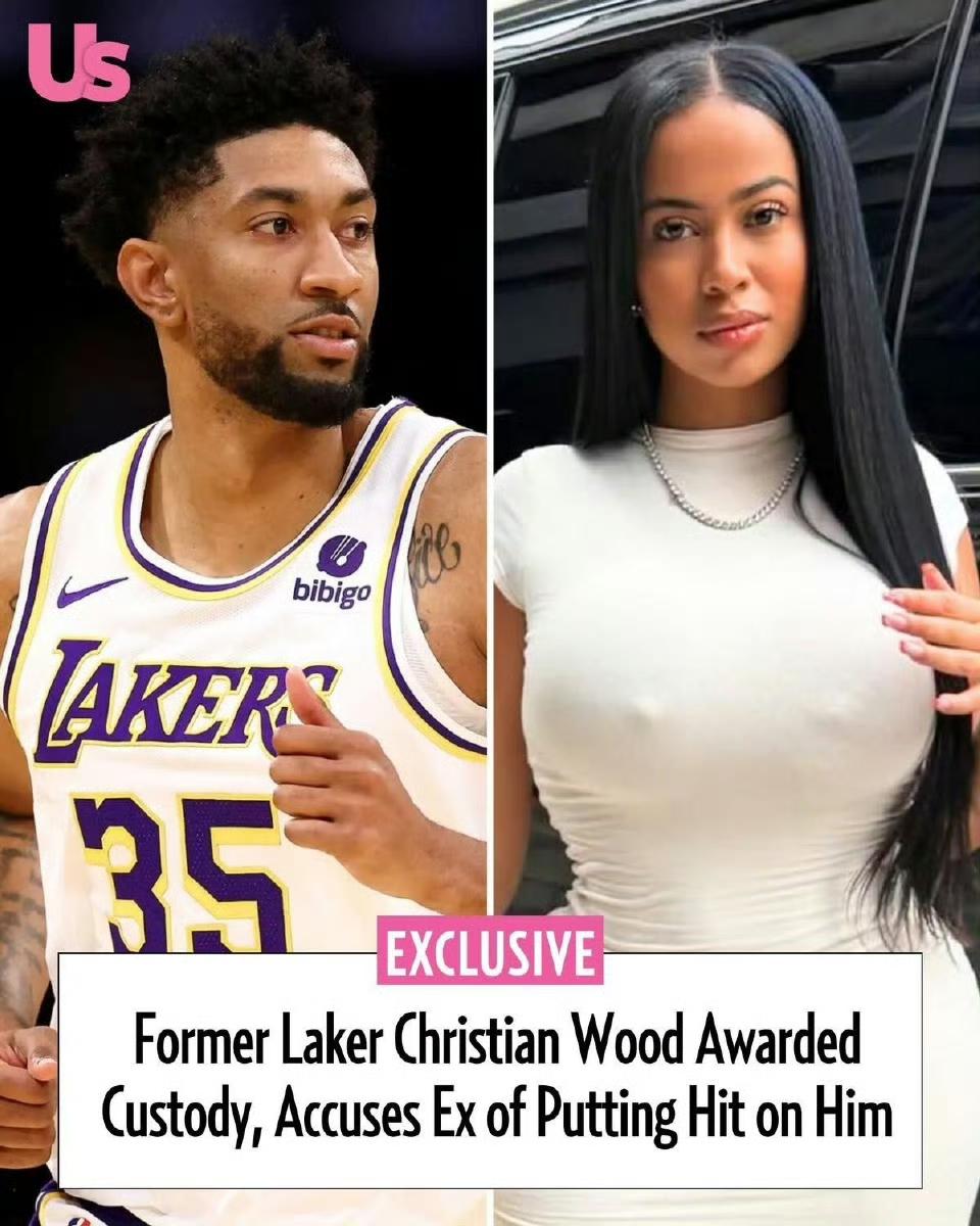 据《美国周刊》获取的法庭文件显示，前湖人队前锋克里斯蒂安·伍德指控其前女友亚斯敏