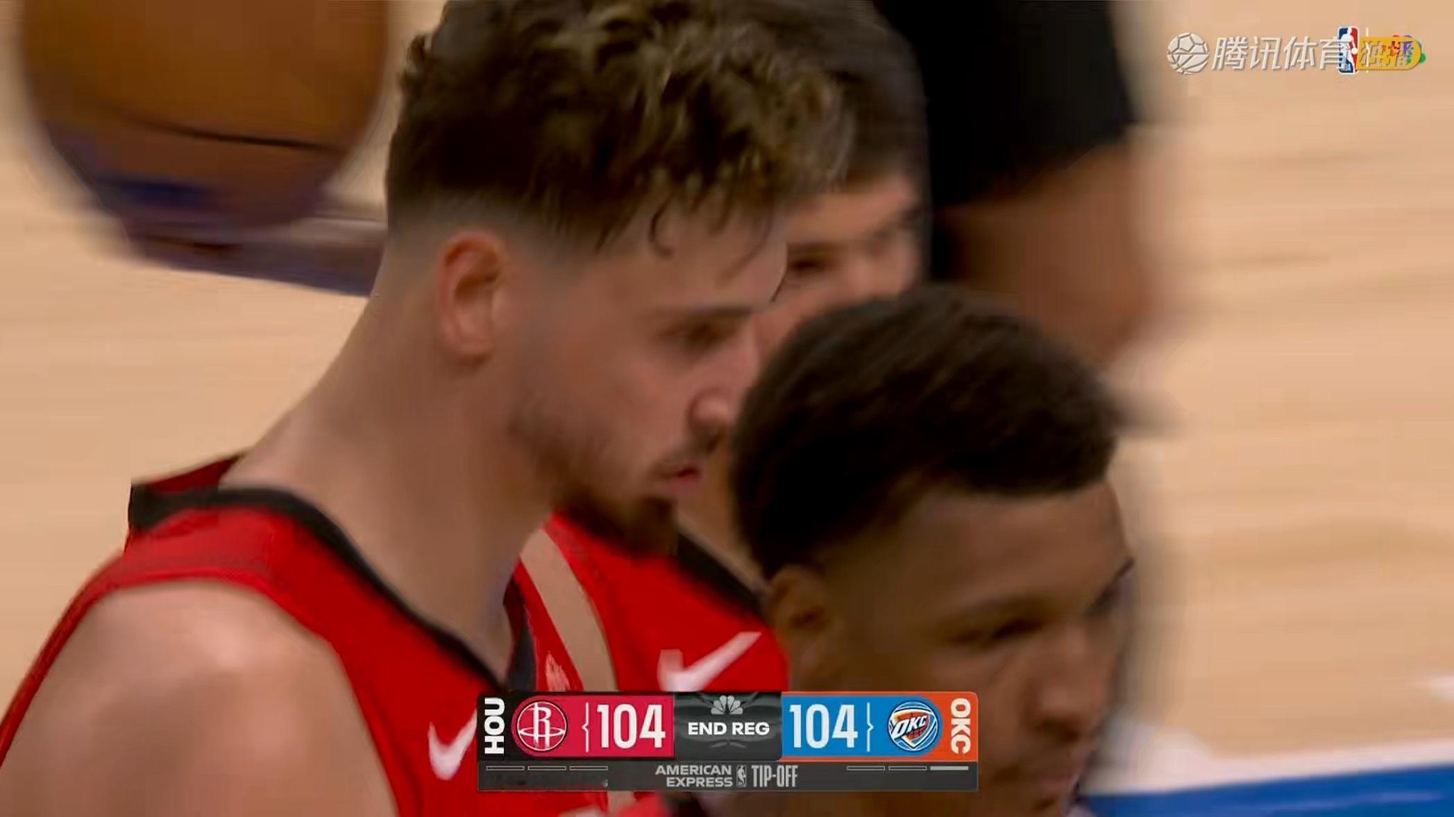 NBA新赛季第一场比赛就加时啊 ​​​