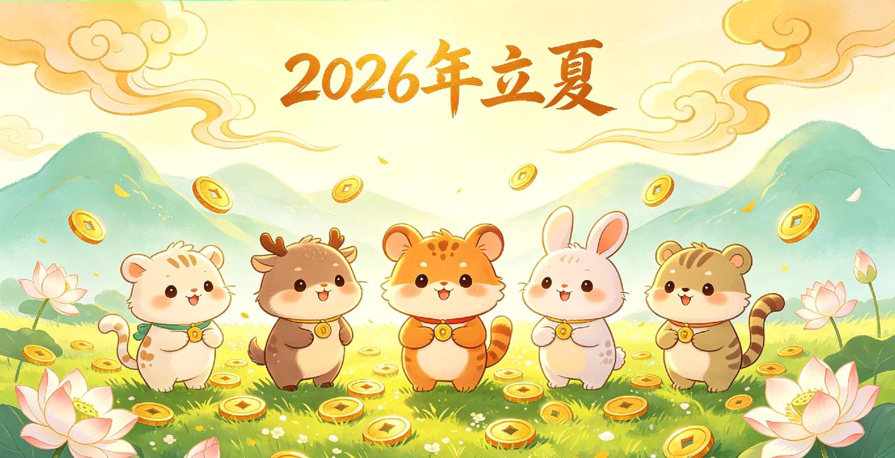 5月5日立夏迎质变！夏气升腾运势大翻盘，5大生肖一路开挂直冲好运
 
节气是一年
