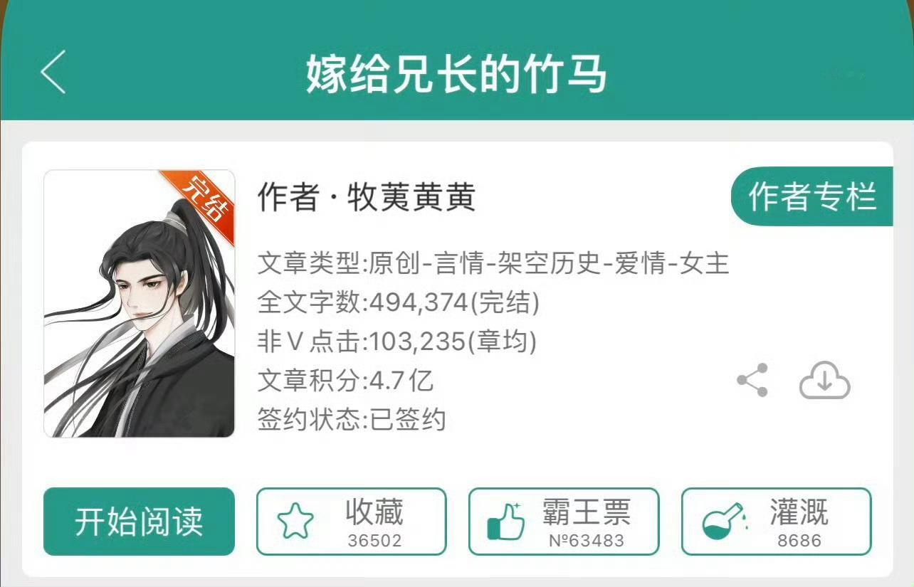 小说推荐：《嫁给兄长的竹马》 作者:牧夷黄黄简评：娇俏可爱小丫头vs温柔腹黑大哥
