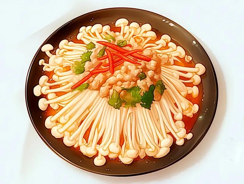 今天给大家晒两道我的今日美食。
第一道是包菜炒粉丝，低卡又下饭，简直是打工人的快