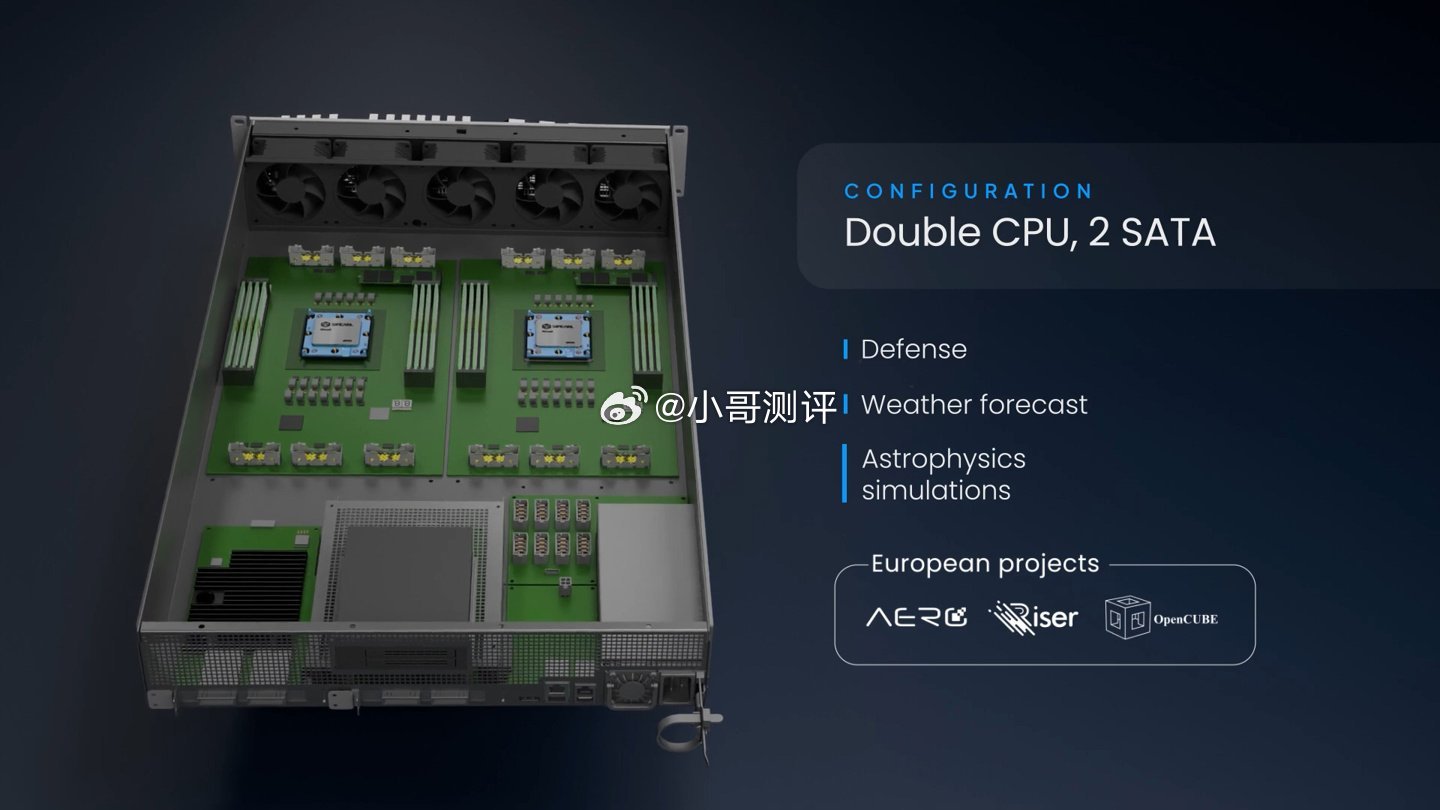 SiPearl 推出基于其 Arm 处理器 Rhea1 的参考服务器设计 Sei