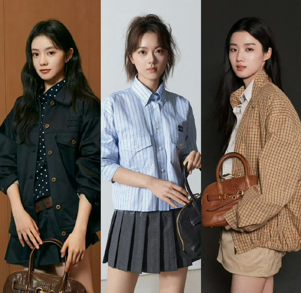 时尚感真的是玄学，刘浩存和卢昱晓yes，赵今麦no，你觉得呢？？ ​​​