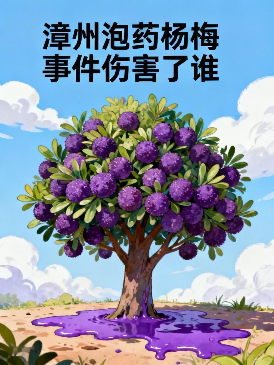 漳州泡药杨梅事件伤害的可不止一方。
对消费者而言，本想品尝新鲜杨梅，却可能吃下含