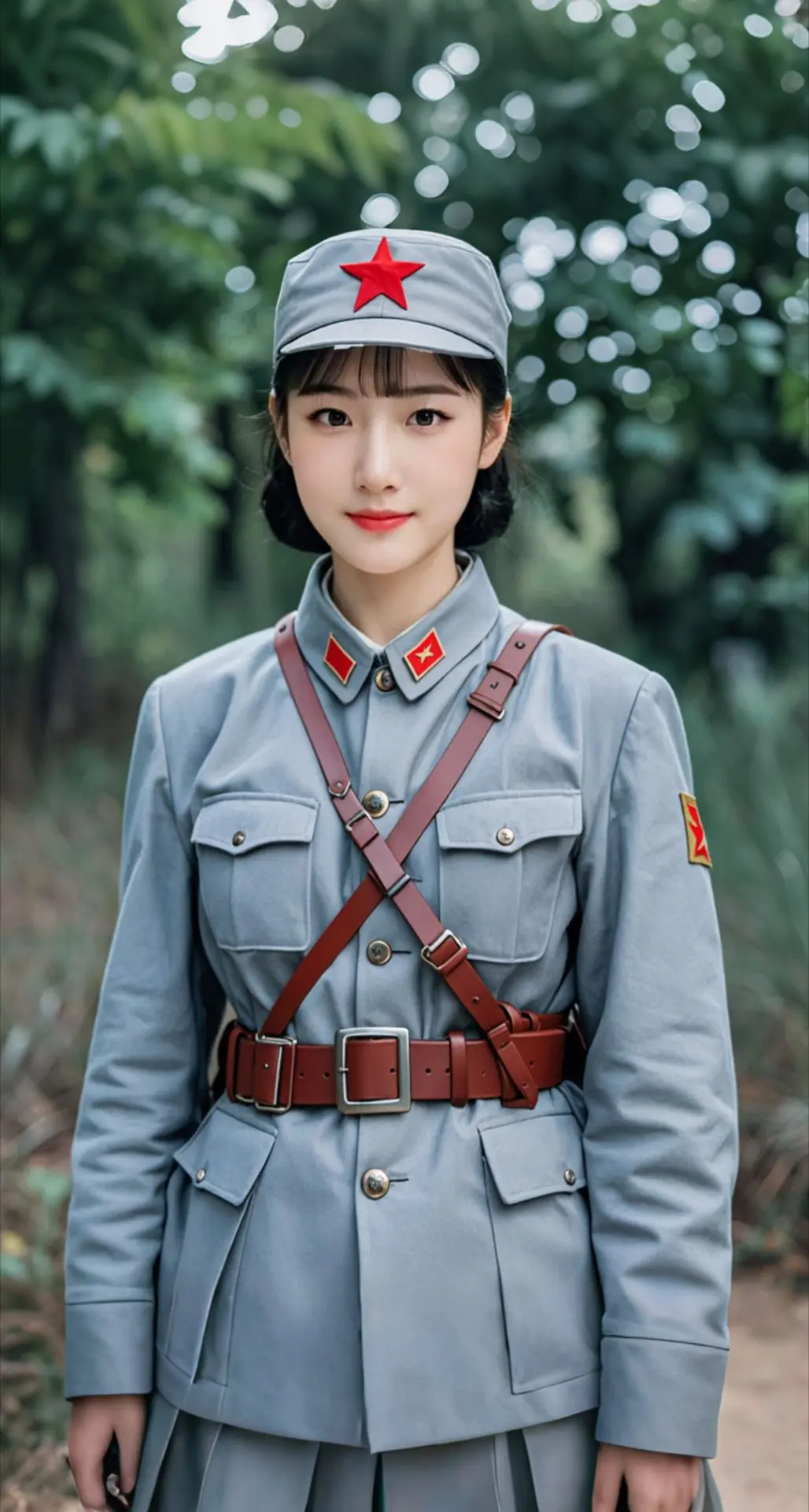 AI扩图 AI坚韧军服
