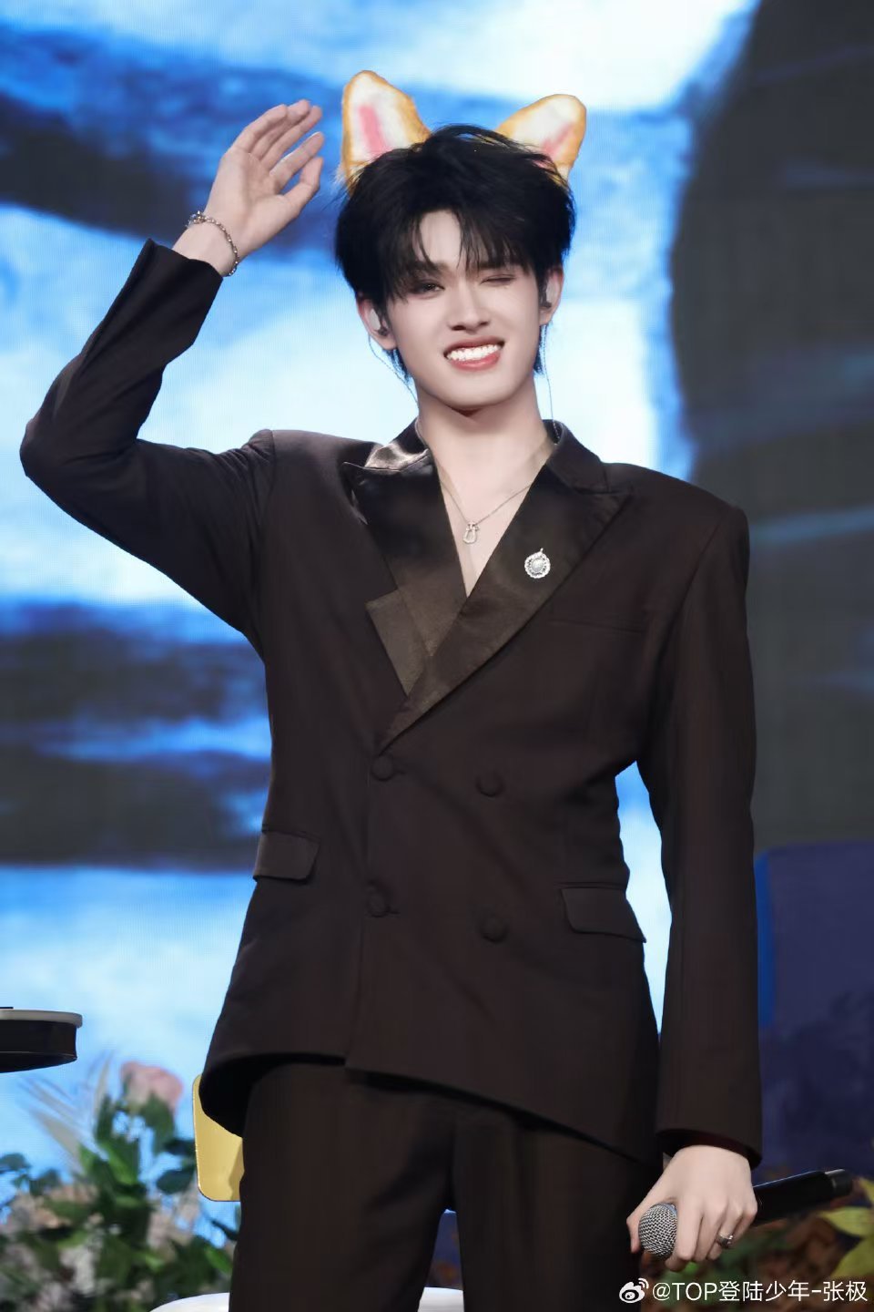 张极我也非常爱你们 张极我爱你们哇塞哇塞 