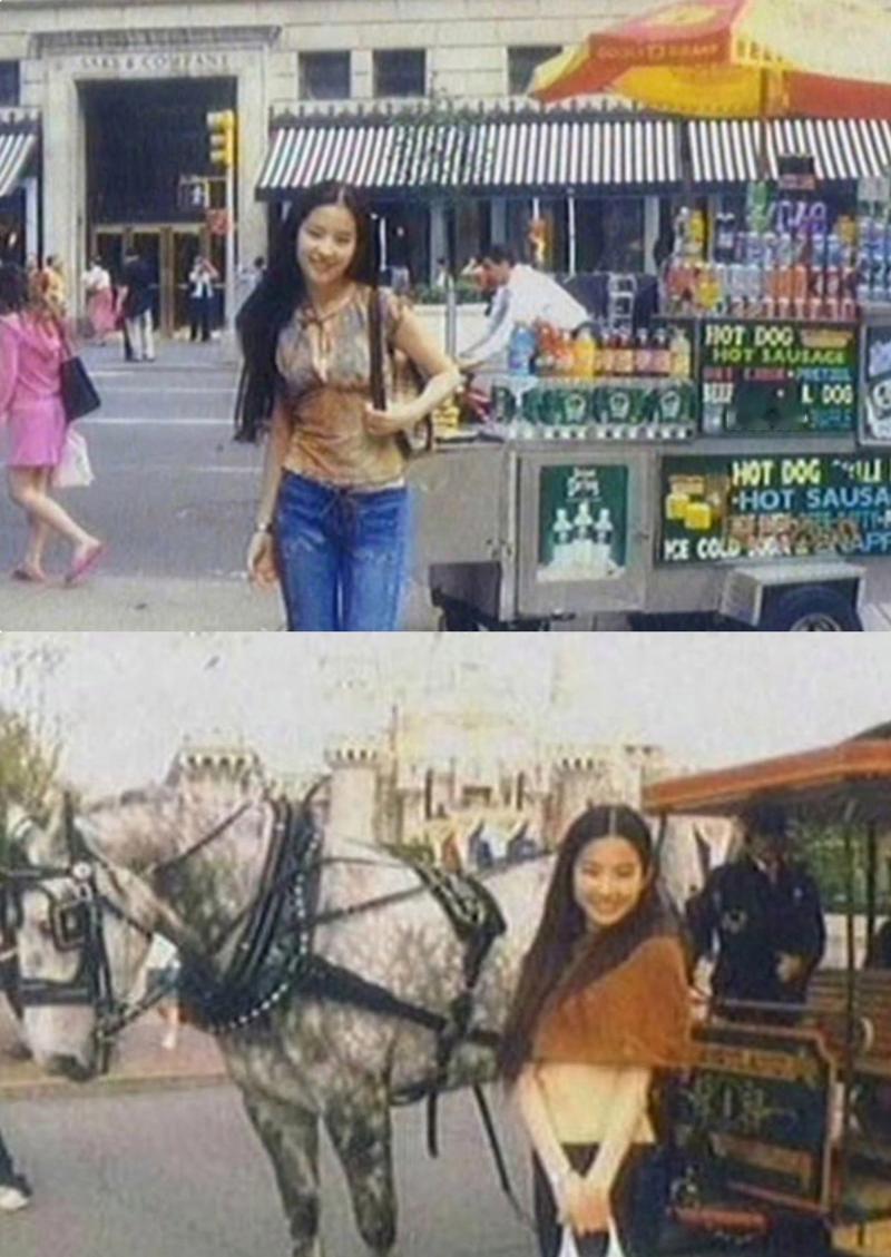 相对少见的刘亦菲美国旧照 ​​​