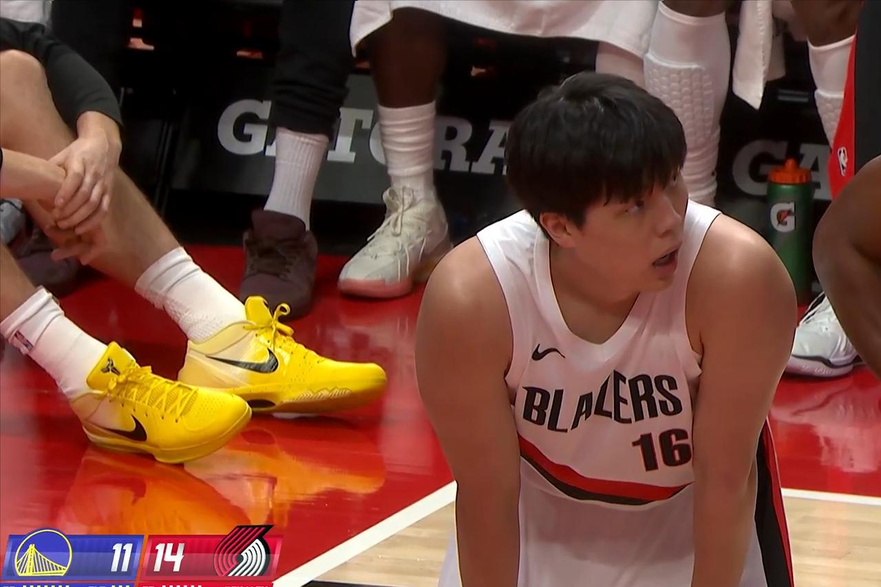 杨瀚森上一场对阵湖人怒砍1分，这次再交手有望一雪前耻！

杨瀚森上一场面对湖人队