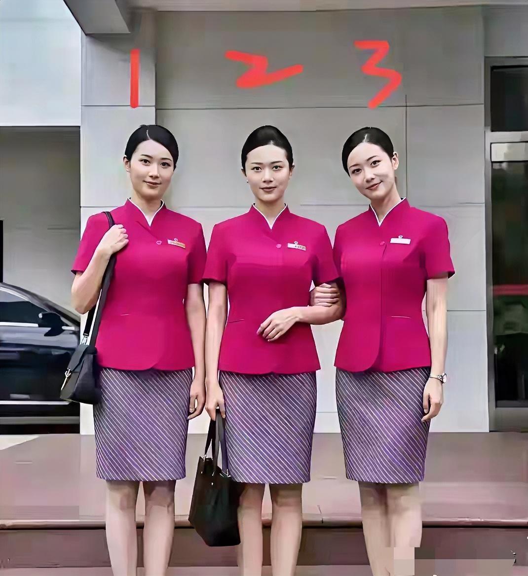 这三个空姐很正点，如果追求她们，谁最适合做女朋友，在线等，挺急的