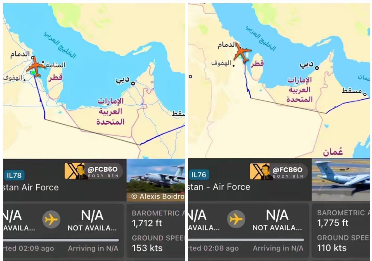 巴基斯坦战机入中东，以色列不敢招惹
根据世界飞行跟踪数据和开源情报证实，巴基斯坦