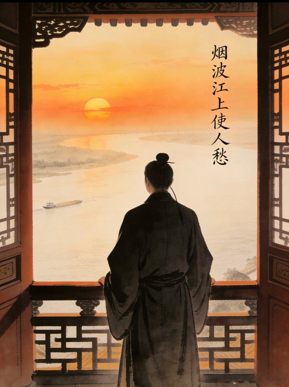 日暮乡关何处是？烟波江上使人愁....... .. ​​​