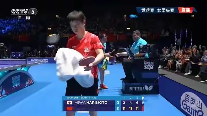 伦敦世锦赛再传捷报，国乒女队福将， 孙颖莎3比0完胜张本美和

伦敦世锦赛女团决