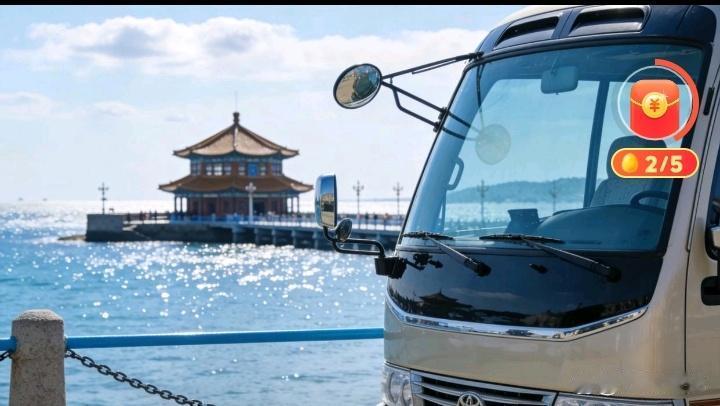 2026青岛租车血拼现场曝光！栈桥边特斯拉秒空，家庭抢GL8抢到吵，省钱攻略看这