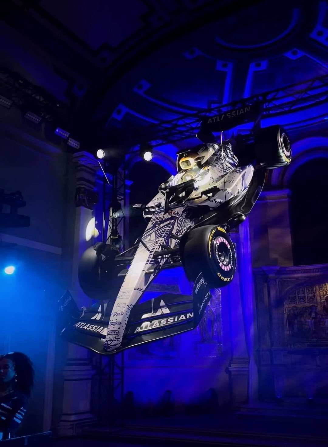 威廉姆斯车队将在F1第一轮季前测试（闭门测试）使用的赛车涂装👀F1赛车2026