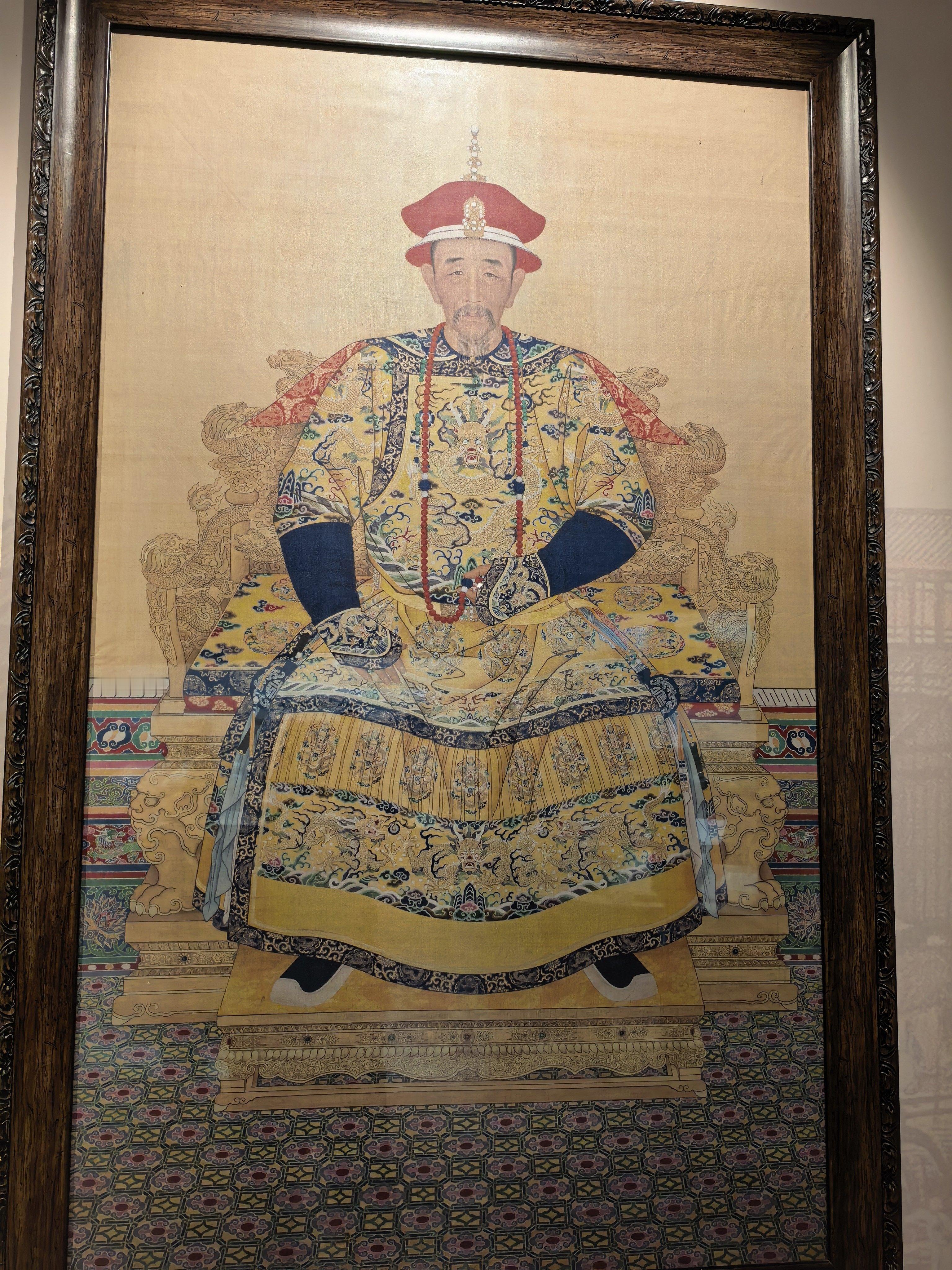 康熙大帝，乾隆皇 