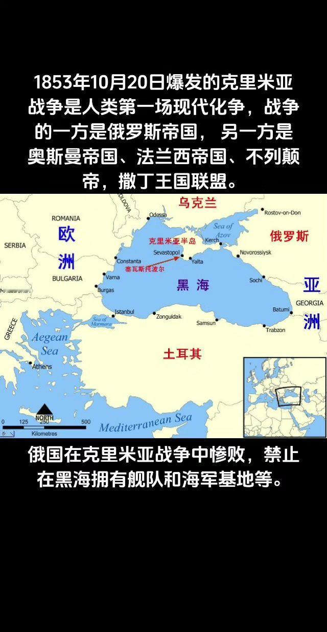 战争的一方是俄罗斯帝国， 另一方则是奥斯曼帝国、法兰西帝国、不列颠帝国，后来撒丁