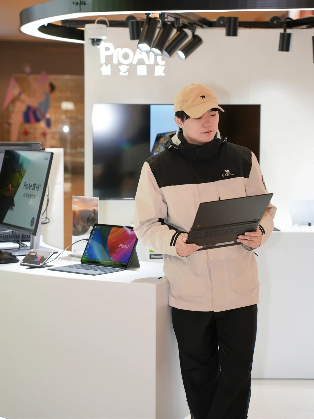 玩转AI⁉️华硕ProArt快闪店来深圳啦❗️