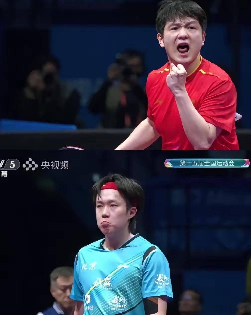 我有预感28岁的樊振东估计是25岁的王楚钦，这一辈子都想要战胜的对手。王楚钦赛后