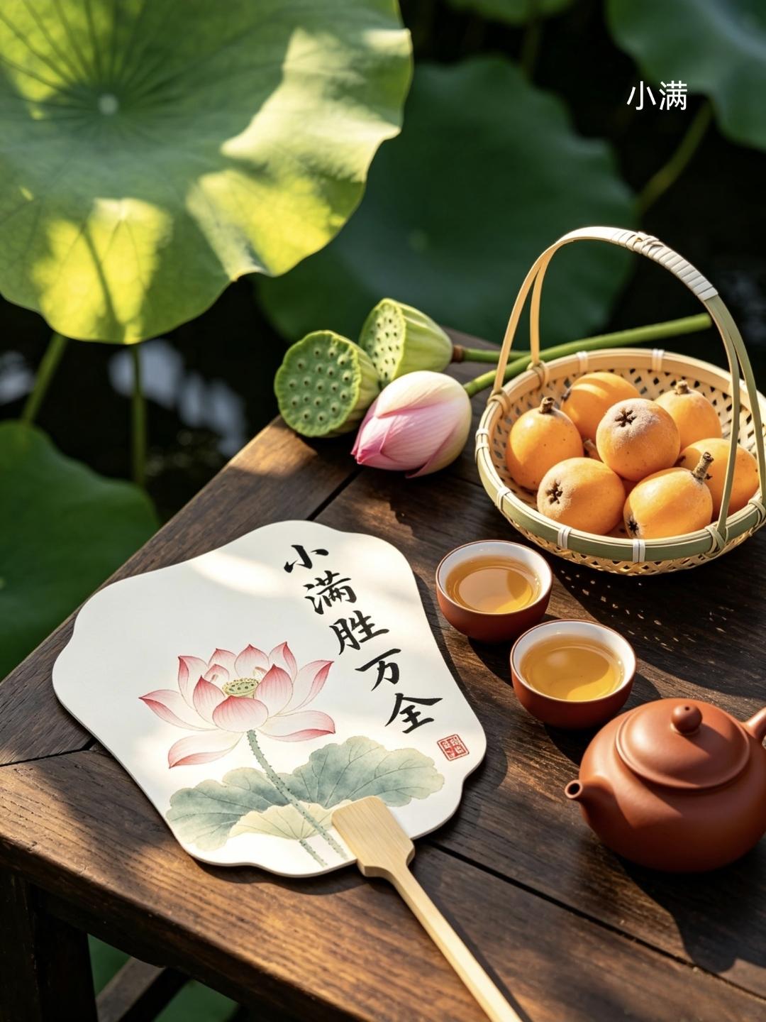 小满｜小得盈满，诸事皆安
5月21日小满，宜知足，宜开心，宜充满希望，宜未来可期