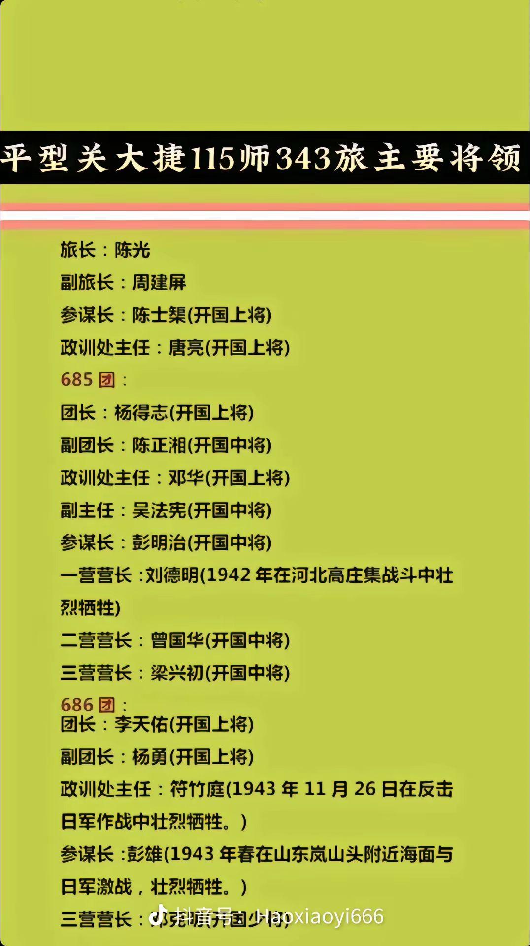无冕大将陈光将军