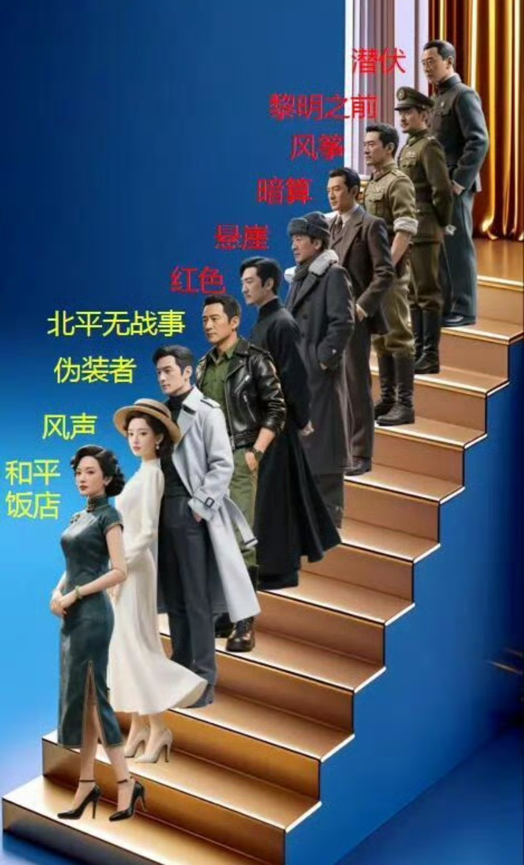 大家认同这个谍战片排名吗[喵喵] ​​​