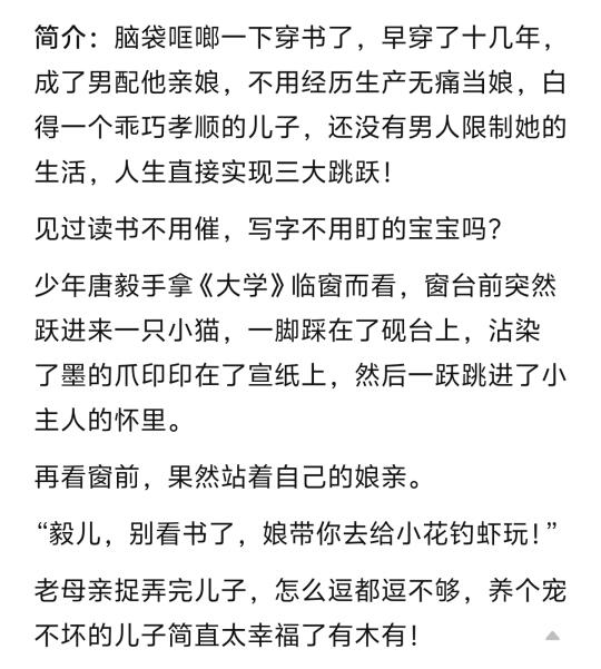 《书穿：唐家小儿太乖巧》小说